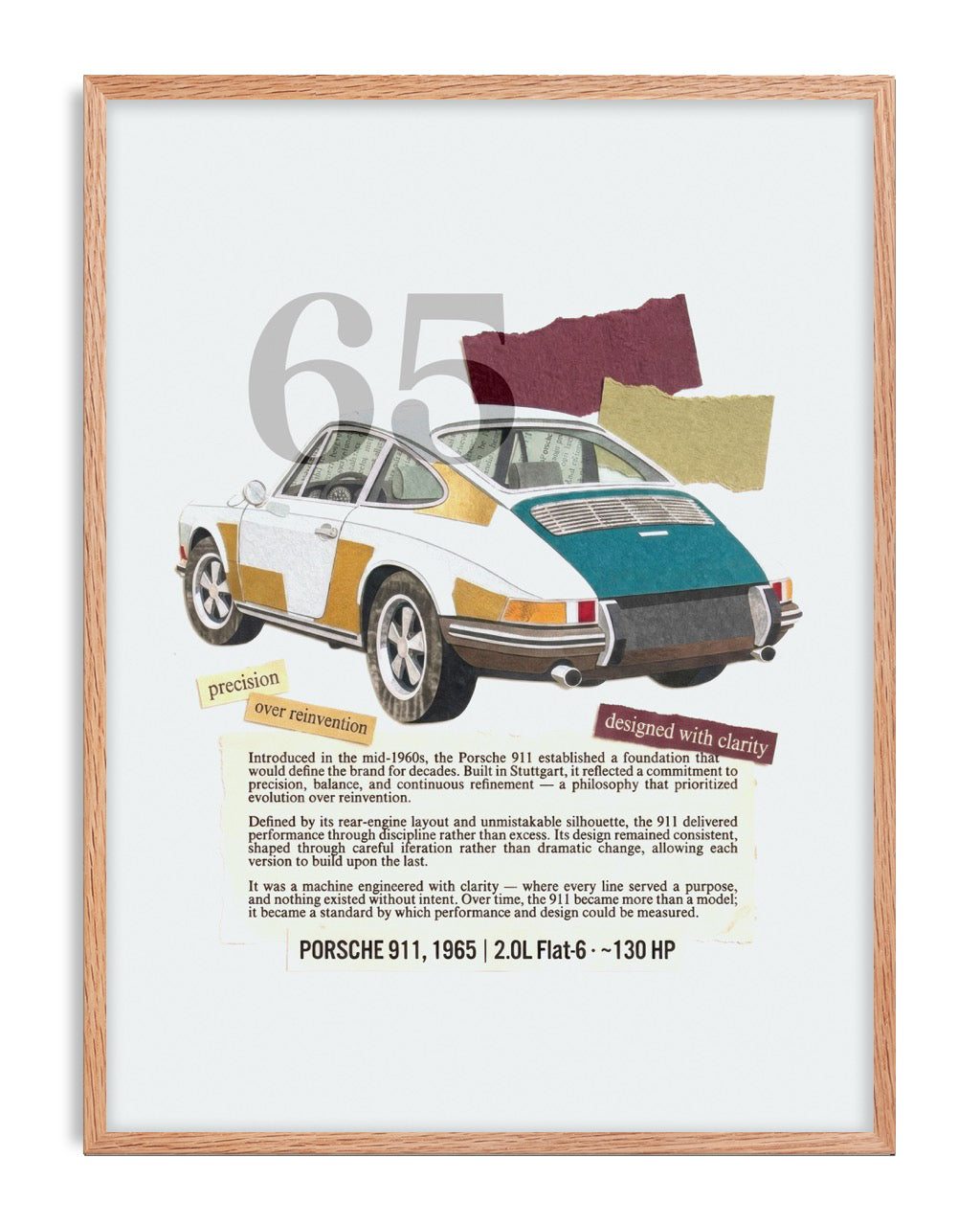 1965 Porsche 911 Collage