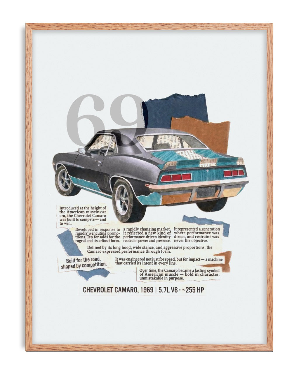 1969 Chevrolet Camaro Collage