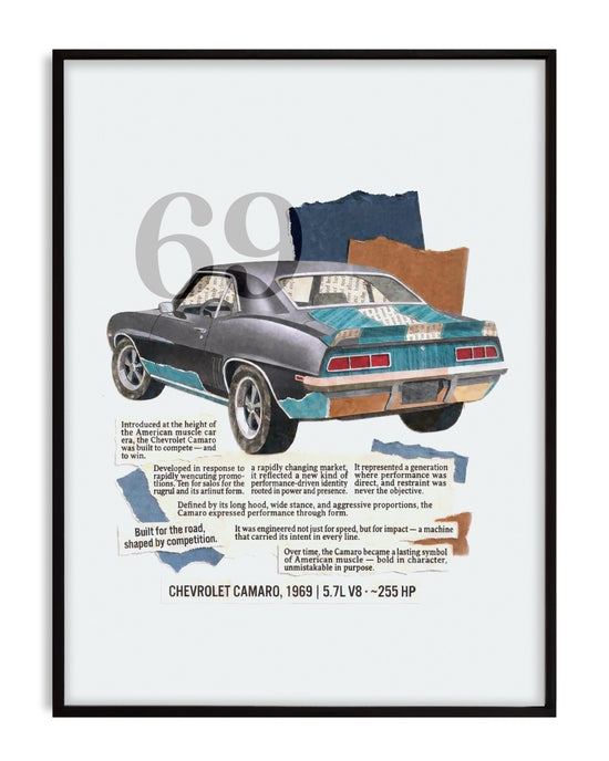 1969 Chevrolet Camaro Collage