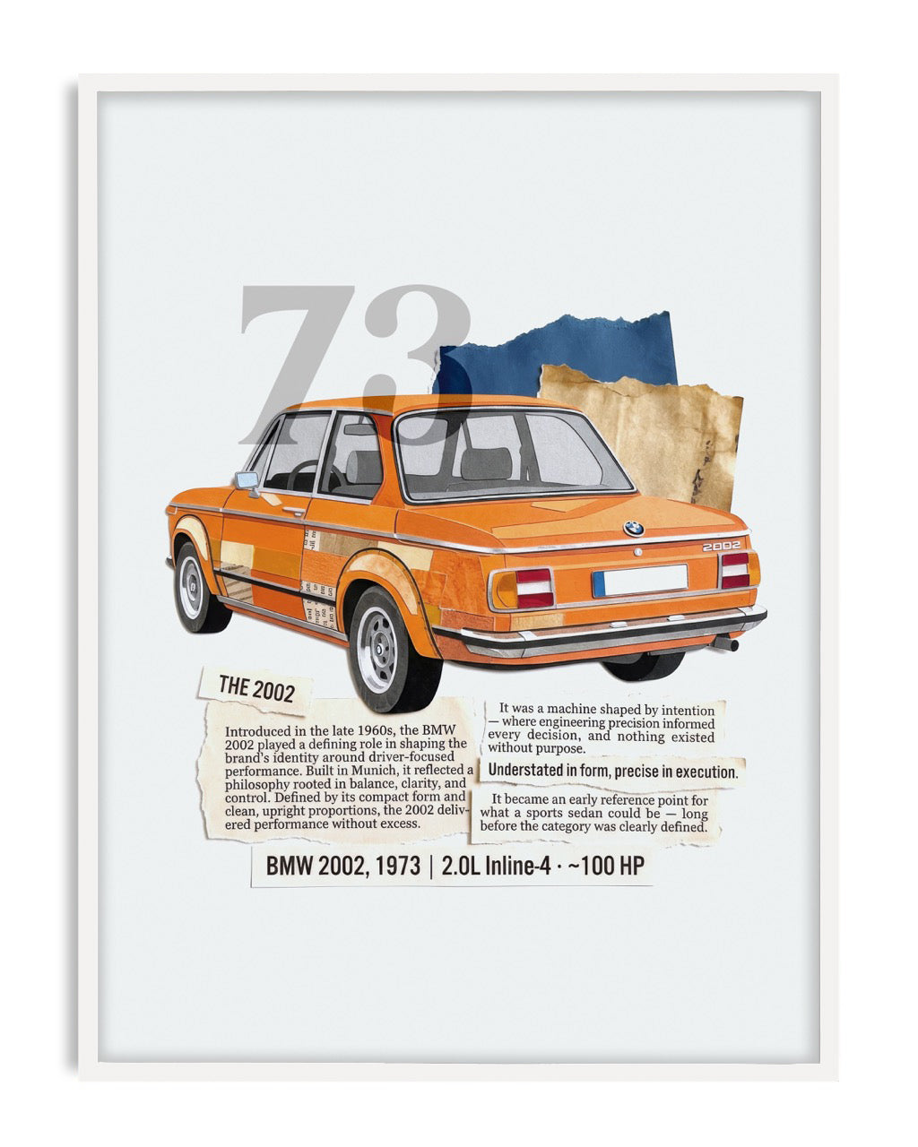 1973 BMW 2002 Collage