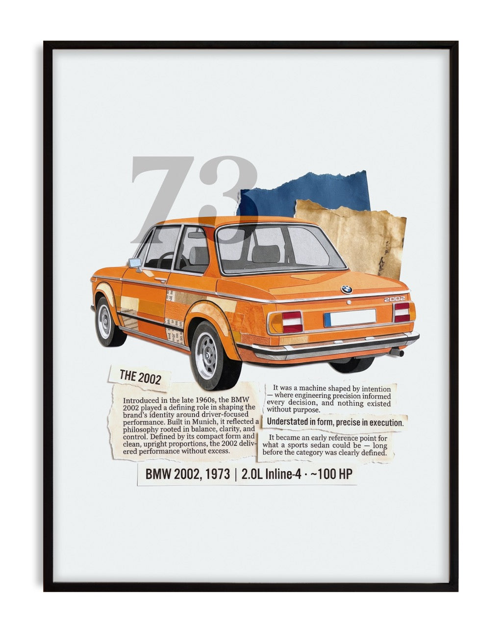 1973 BMW 2002 Collage