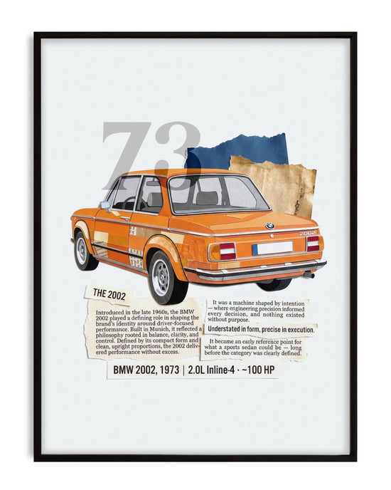 1973 BMW 2002 Collage