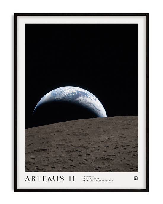 Earthset Artemis II NASA