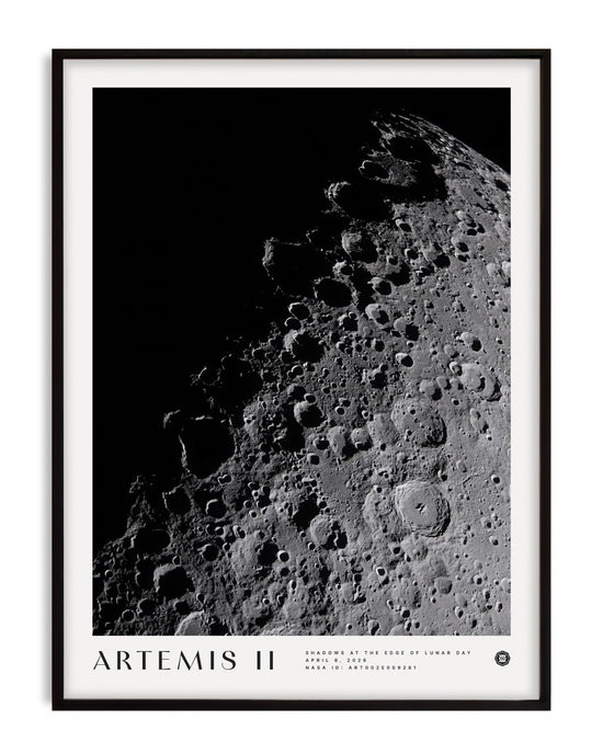 Lunar Shadows Artemis II | NASA