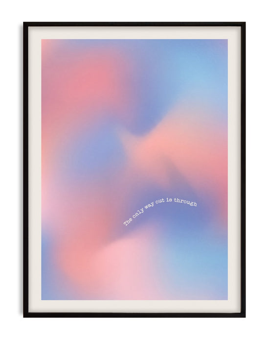 Gradient Aura Print No.5