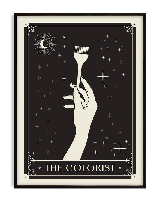 The Colorist Tarot Card