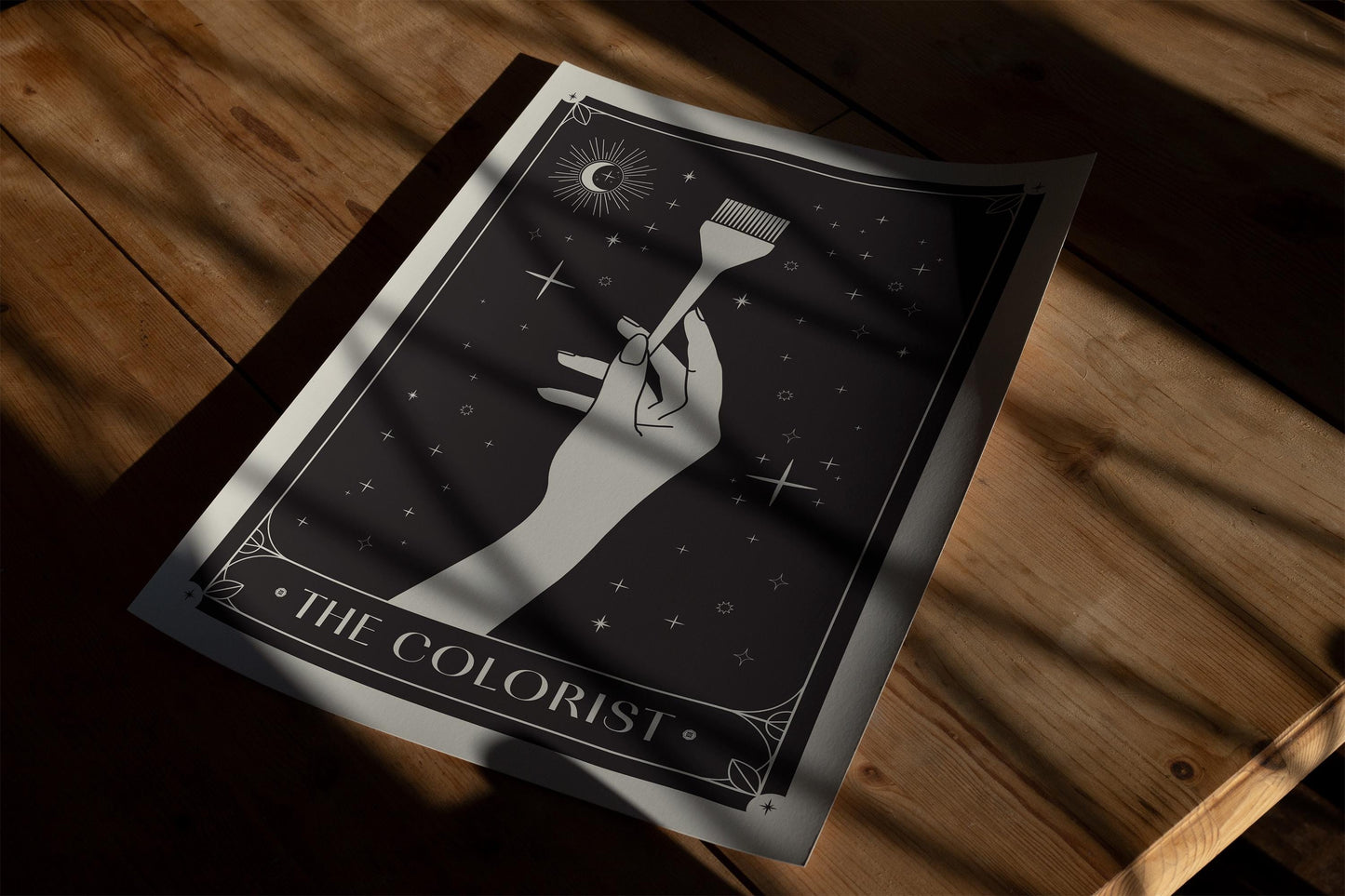 The Colorist Tarot Card