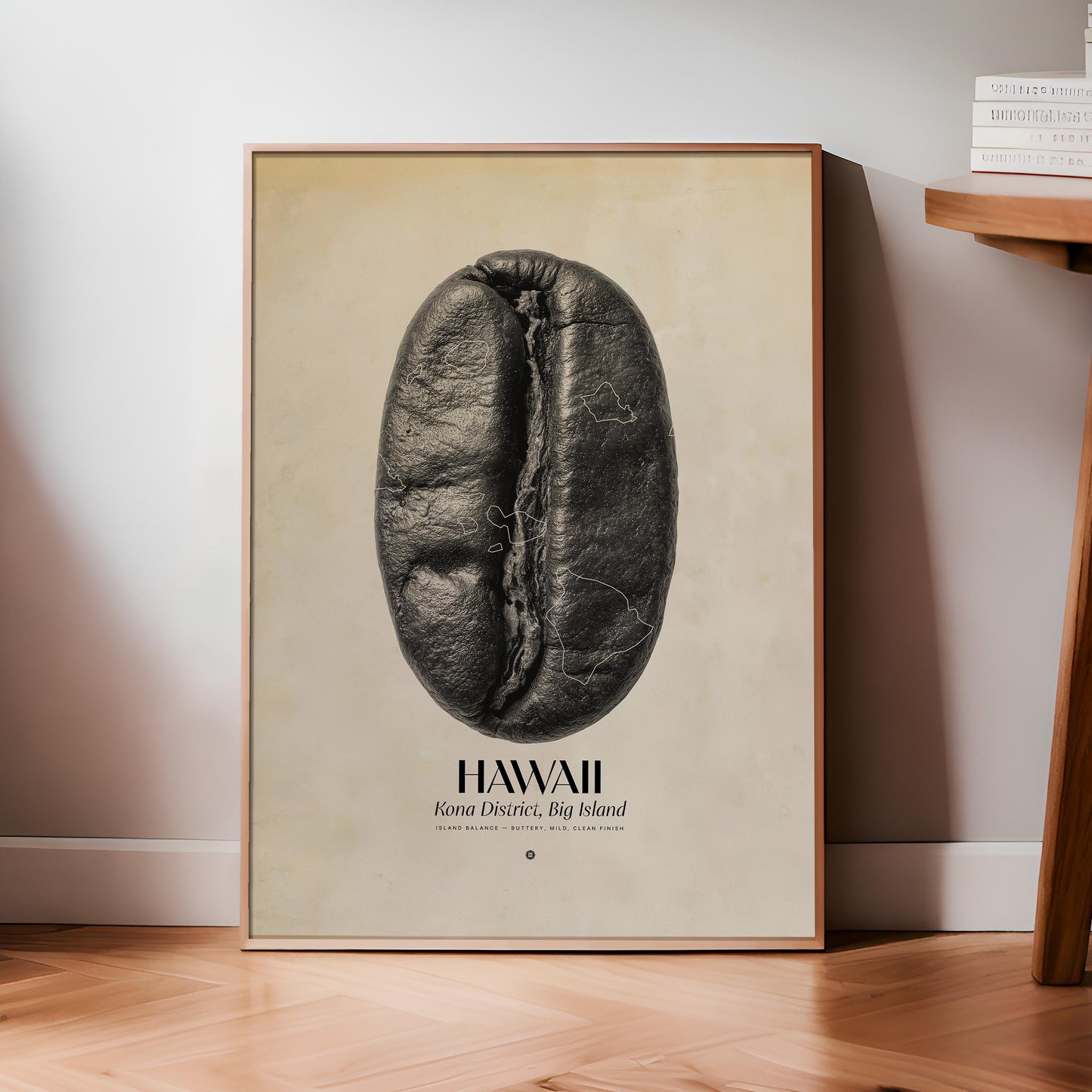 Hawaii Coffee Origins Print | Café Wall Art, Coffee Poster, Kitchen Decoration, Cafe-themed, Espresso Bar & Barista Decor