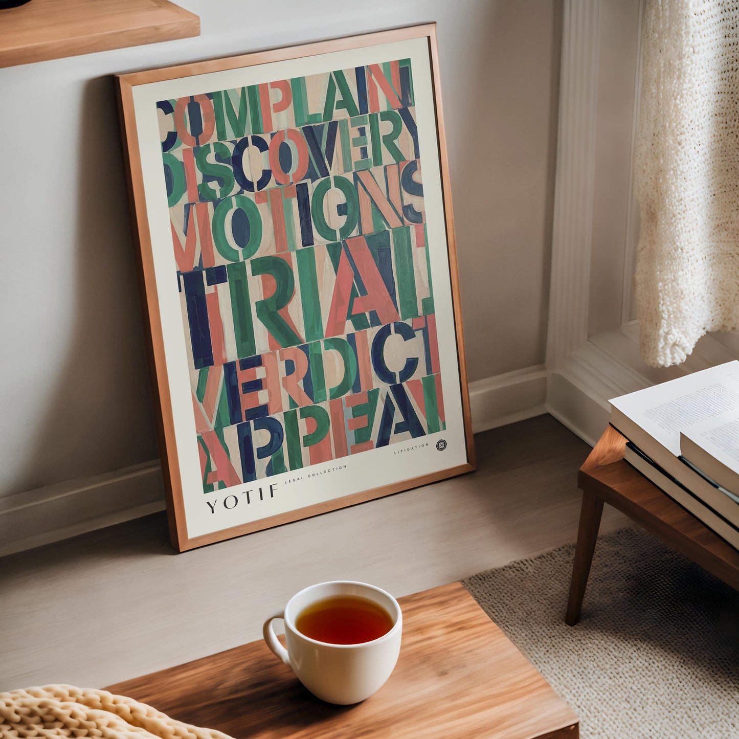Process of Litigation | Law Wall Art Poster, Law Student Gift, Lawyer Gift, Attorney Office Decor
