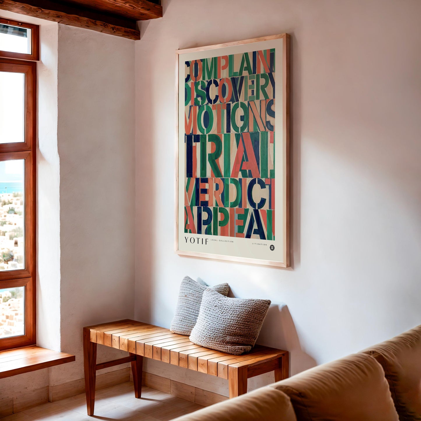 Process of Litigation | Law Wall Art Poster, Law Student Gift, Lawyer Gift, Attorney Office Decor