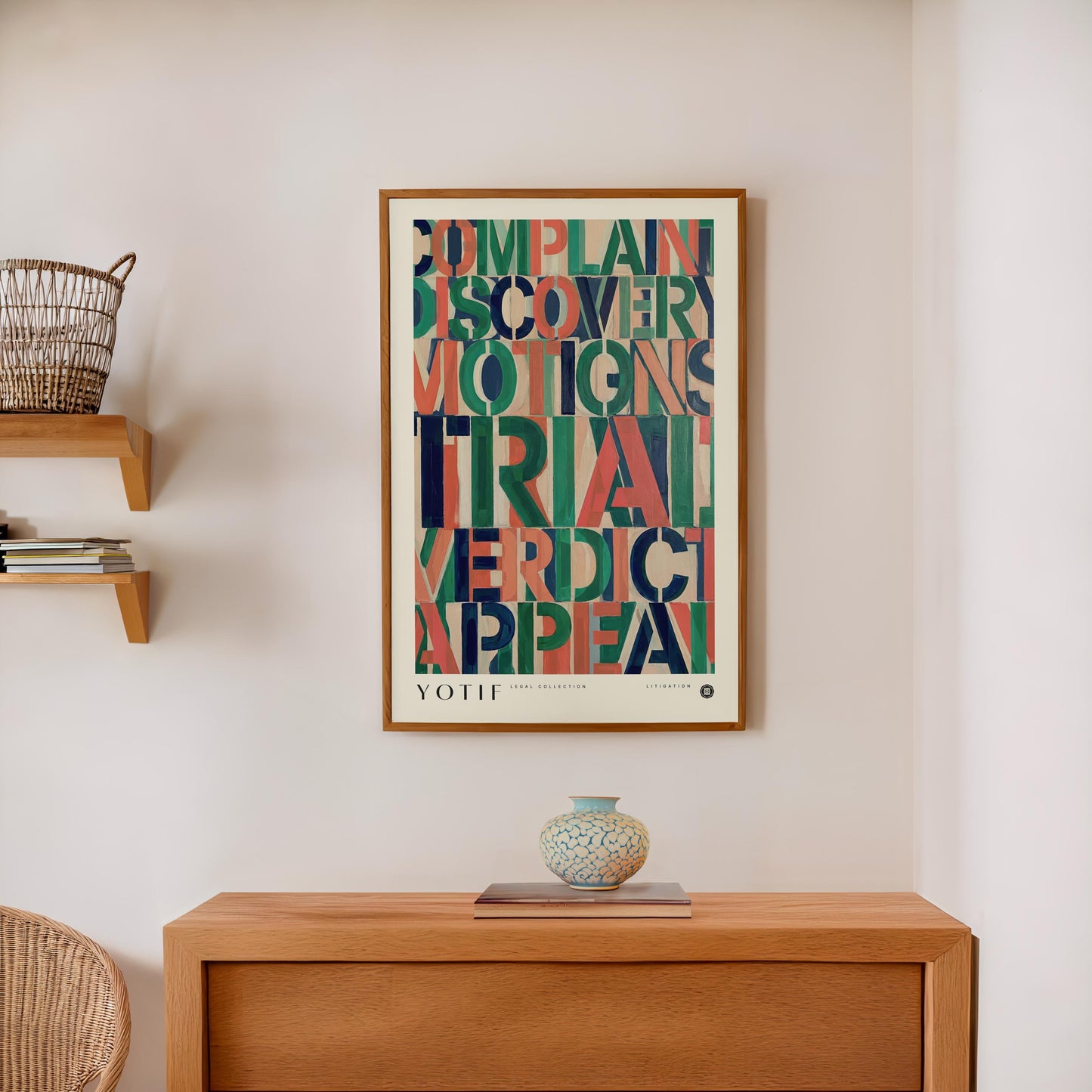 Process of Litigation | Law Wall Art Poster, Law Student Gift, Lawyer Gift, Attorney Office Decor
