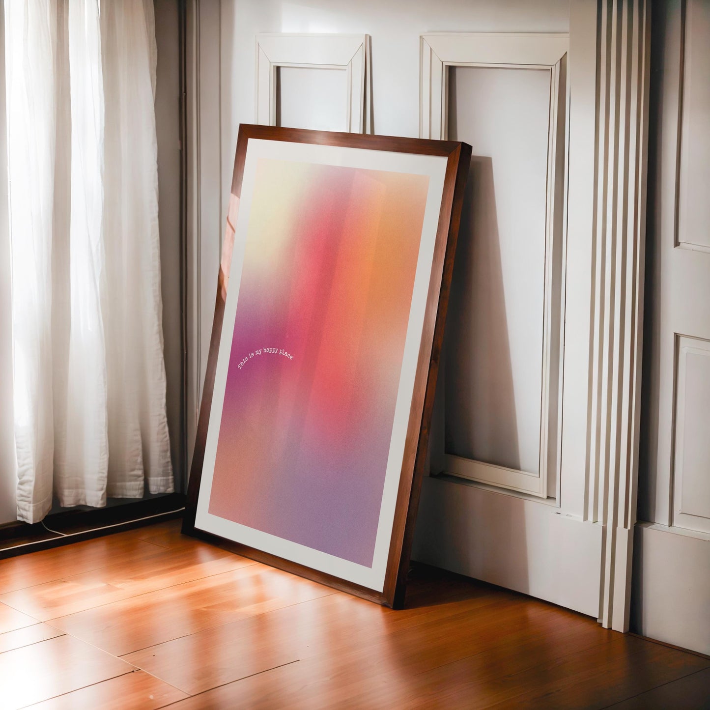 Gradient Aura Print No.1 | Mental Health Wall Decor, Dopamine decor, Abstract Poster, Home Office, Motivational Posters, Inspirational Quote