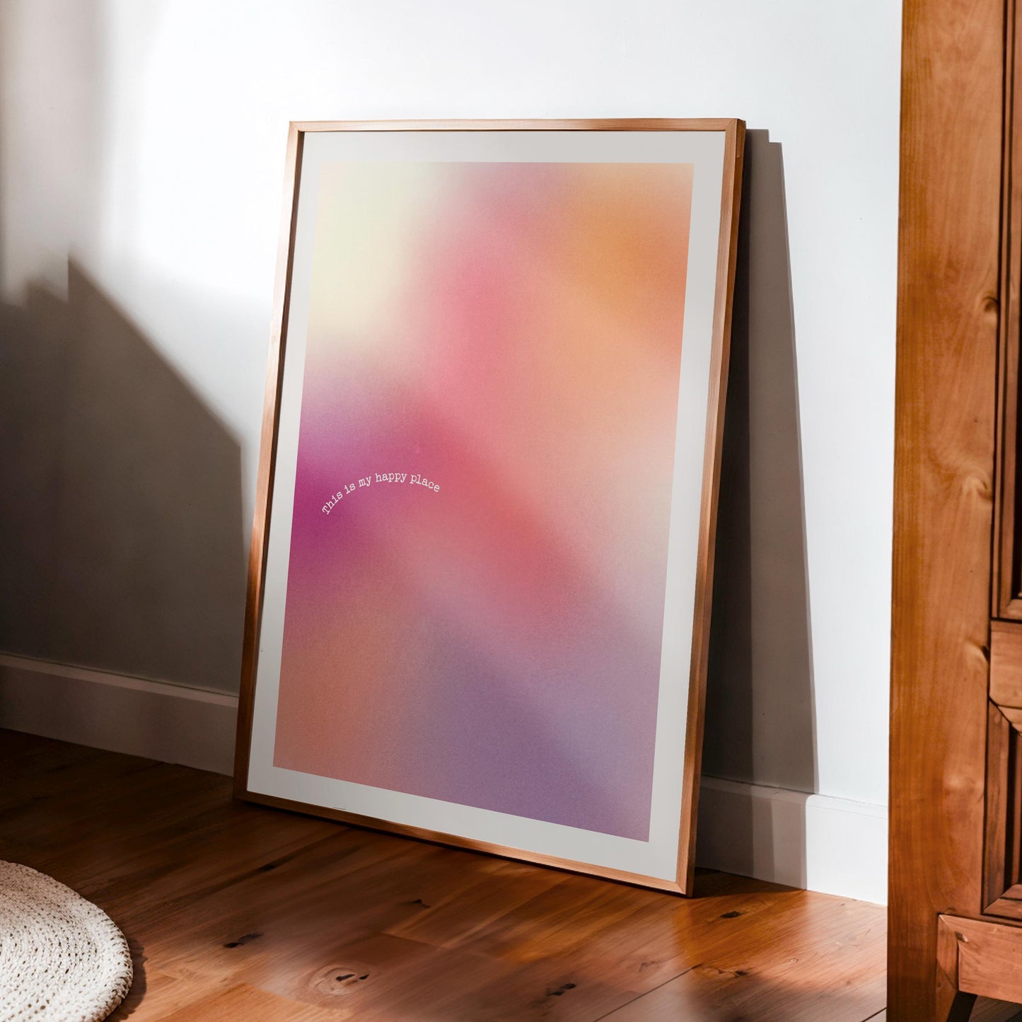 Gradient Aura Print No.1 | Mental Health Wall Decor, Dopamine decor, Abstract Poster, Home Office, Motivational Posters, Inspirational Quote