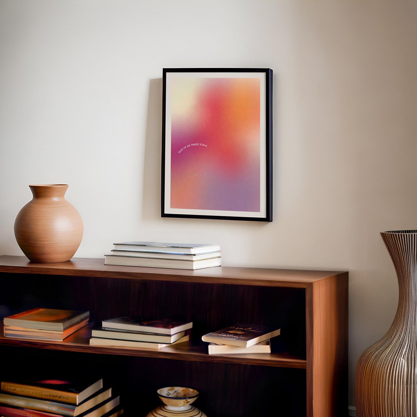 Gradient Aura Print No.1 | Mental Health Wall Decor, Dopamine decor, Abstract Poster, Home Office, Motivational Posters, Inspirational Quote
