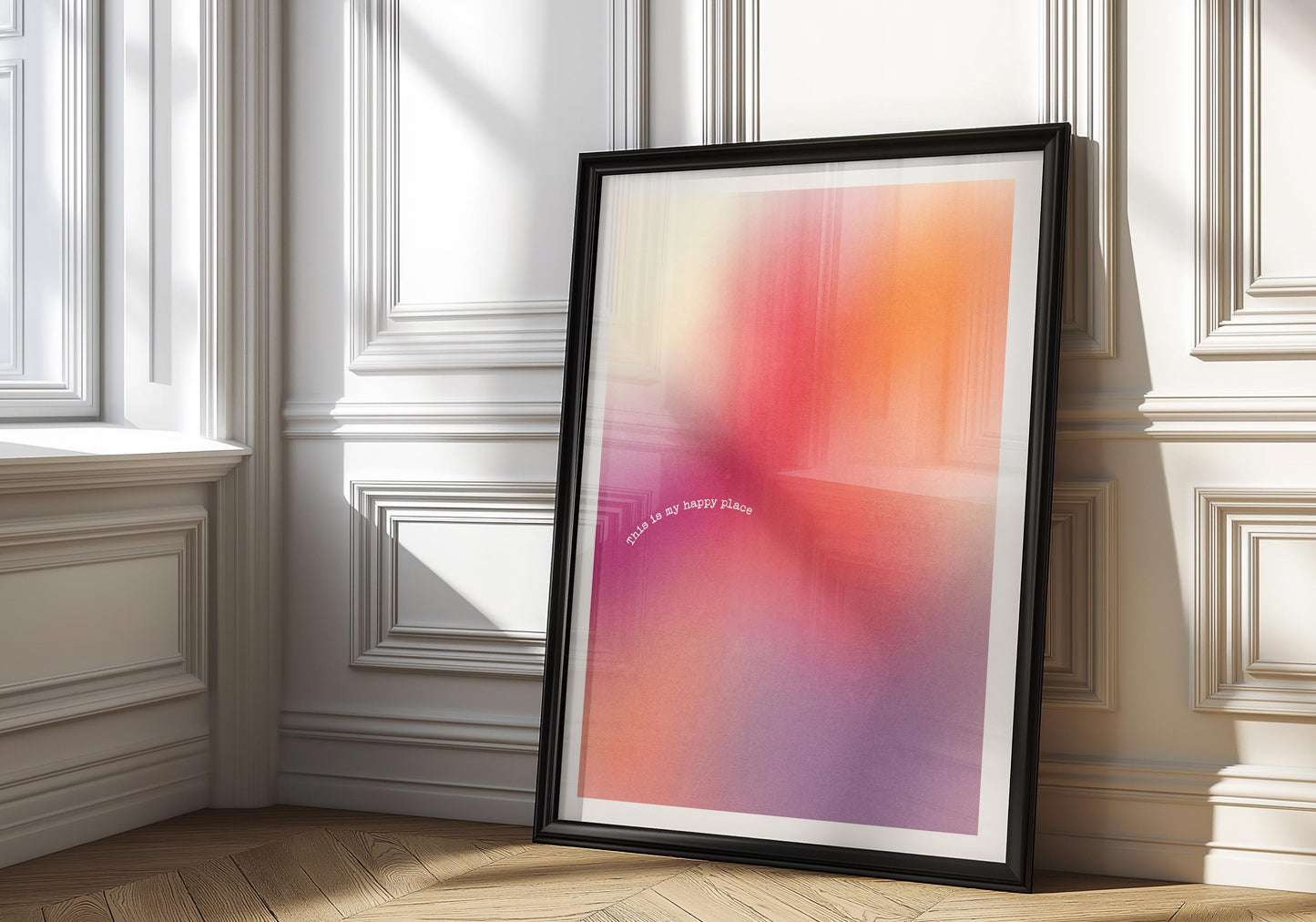 Gradient Aura Print No.1 | Mental Health Wall Decor, Dopamine decor, Abstract Poster, Home Office, Motivational Posters, Inspirational Quote