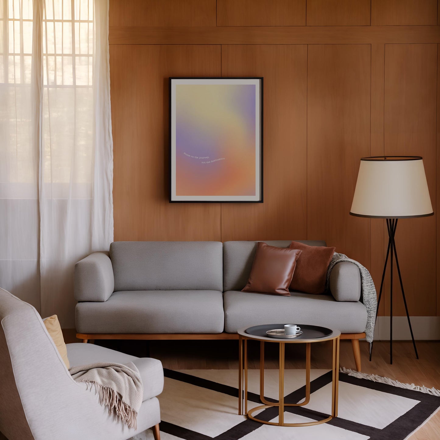 Gradient Aura Print No.2