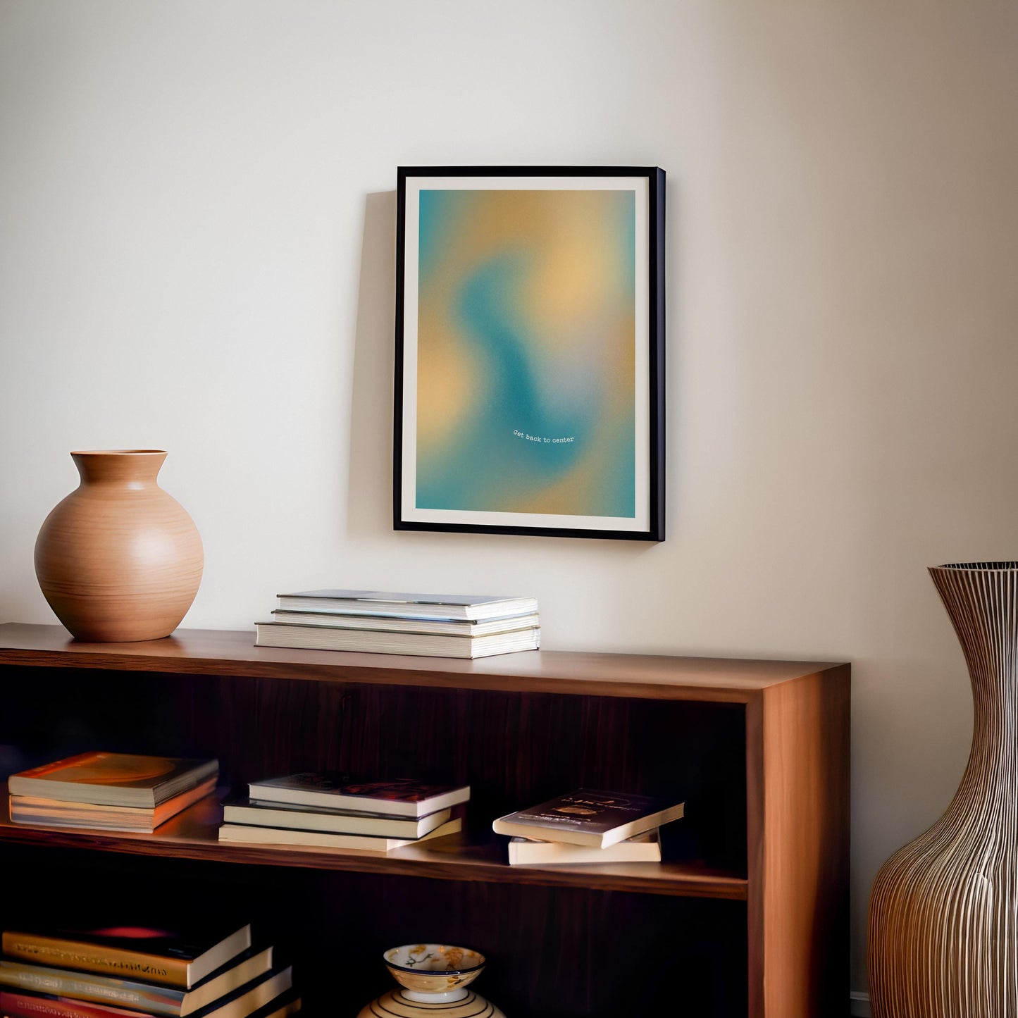 Gradient Aura Print No.3 | Mental Health Wall Decor, Dopamine decor, Abstract Poster, Home Office, Motivational Posters, Inspirational Quote