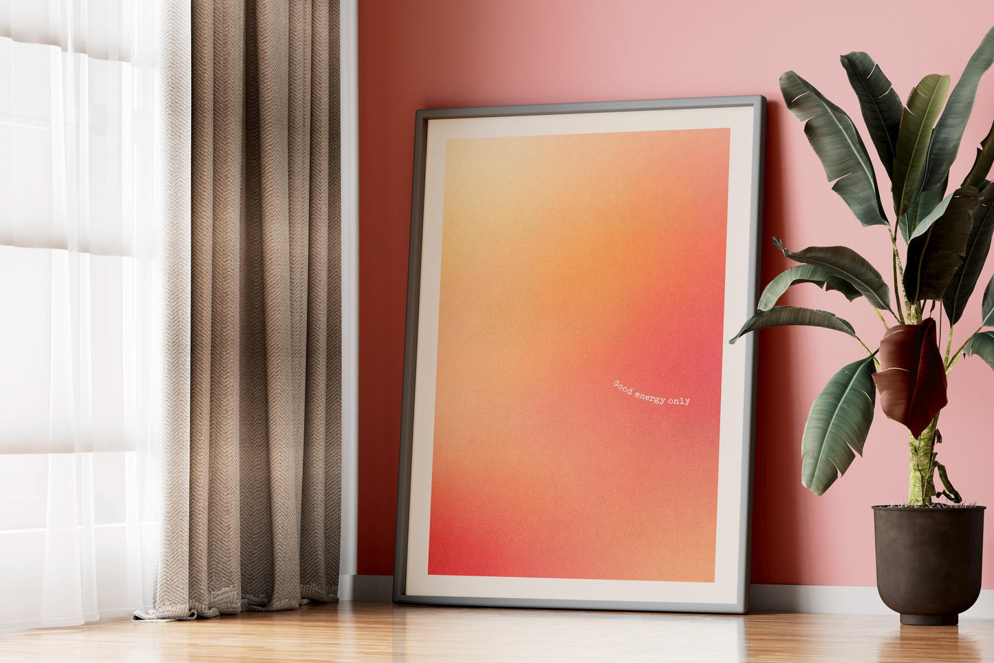 Gradient Aura Print No.4 | Mental Health Wall Decor, Dopamine decor, Abstract Poster, Home Office, Motivational Posters, Inspirational Quote