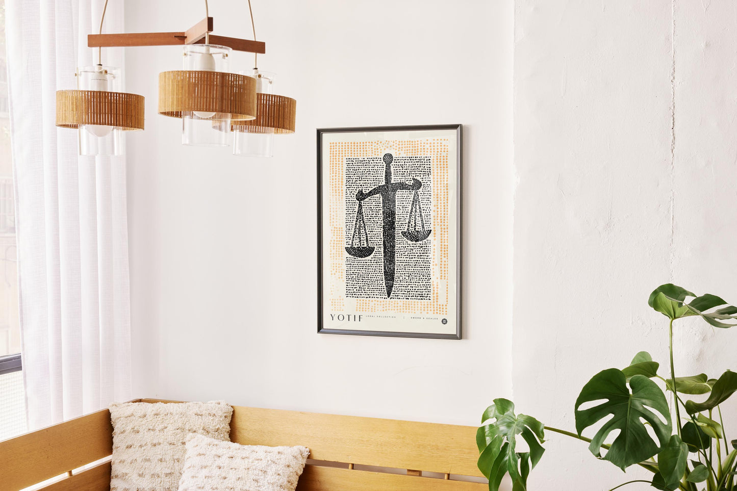 Sword & Scales Print, Law Poster, Lawyer Office Decor, Justice Wall Art, Law Student Gift, Lawyer Gift, Attorney Office Decor