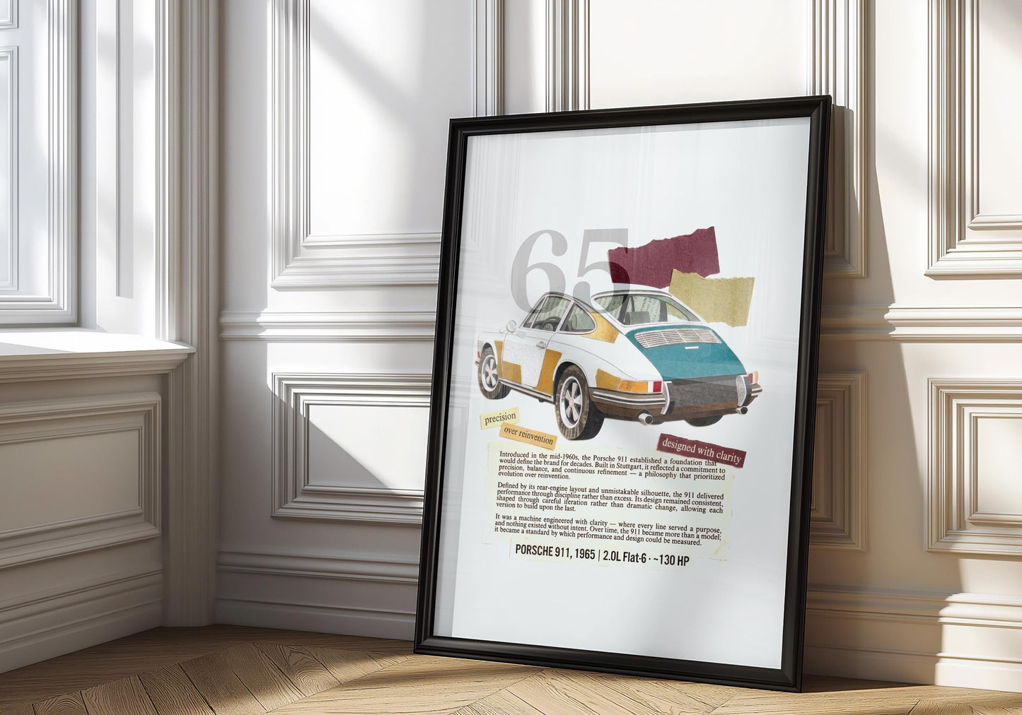 1965 Porsche 911 Collage