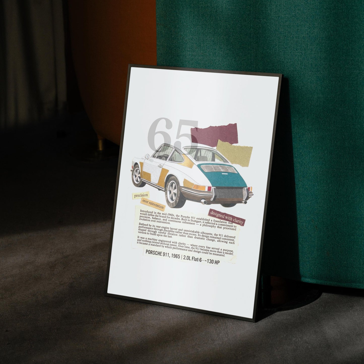 1965 Porsche 911 Collage