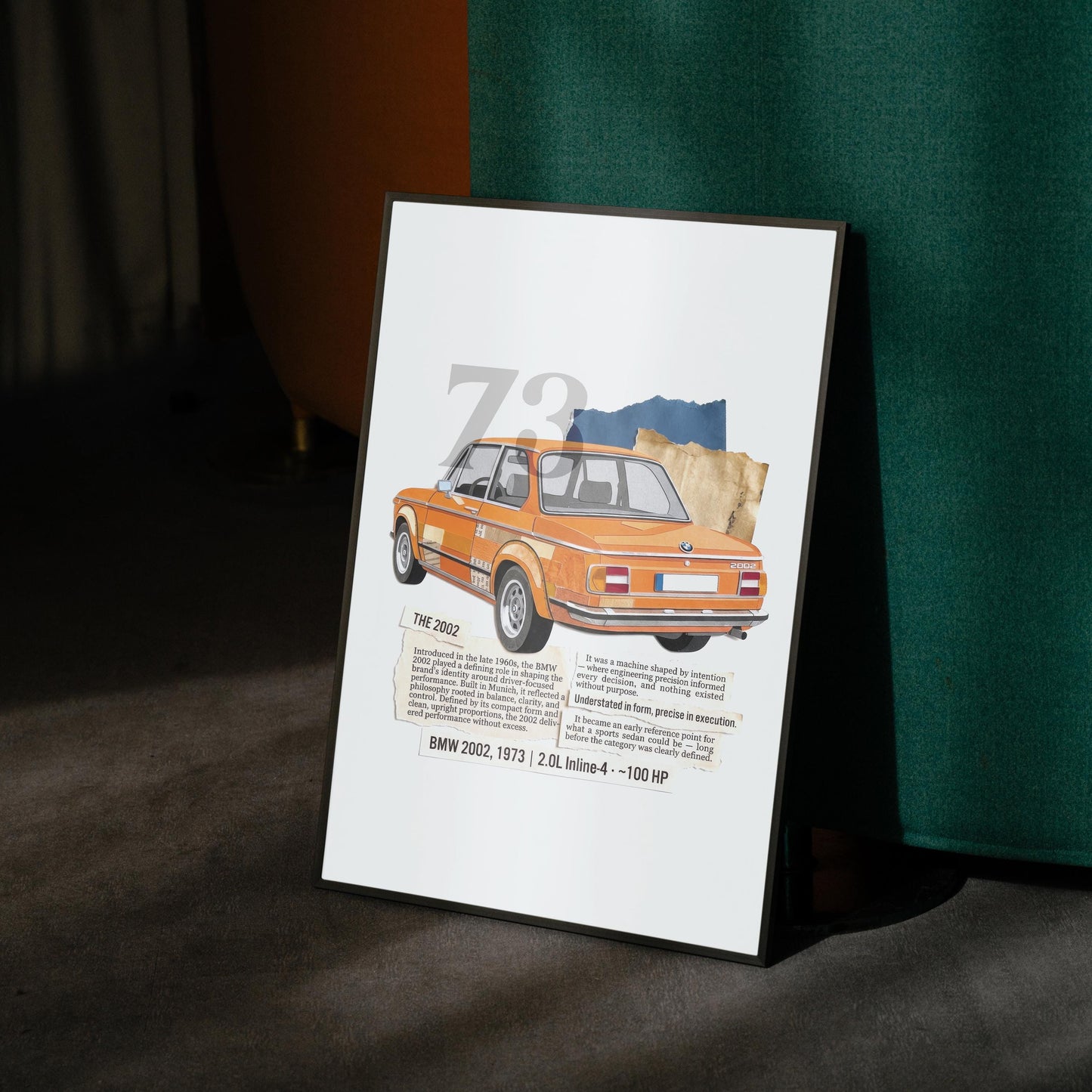 1973 BMW 2002 Collage
