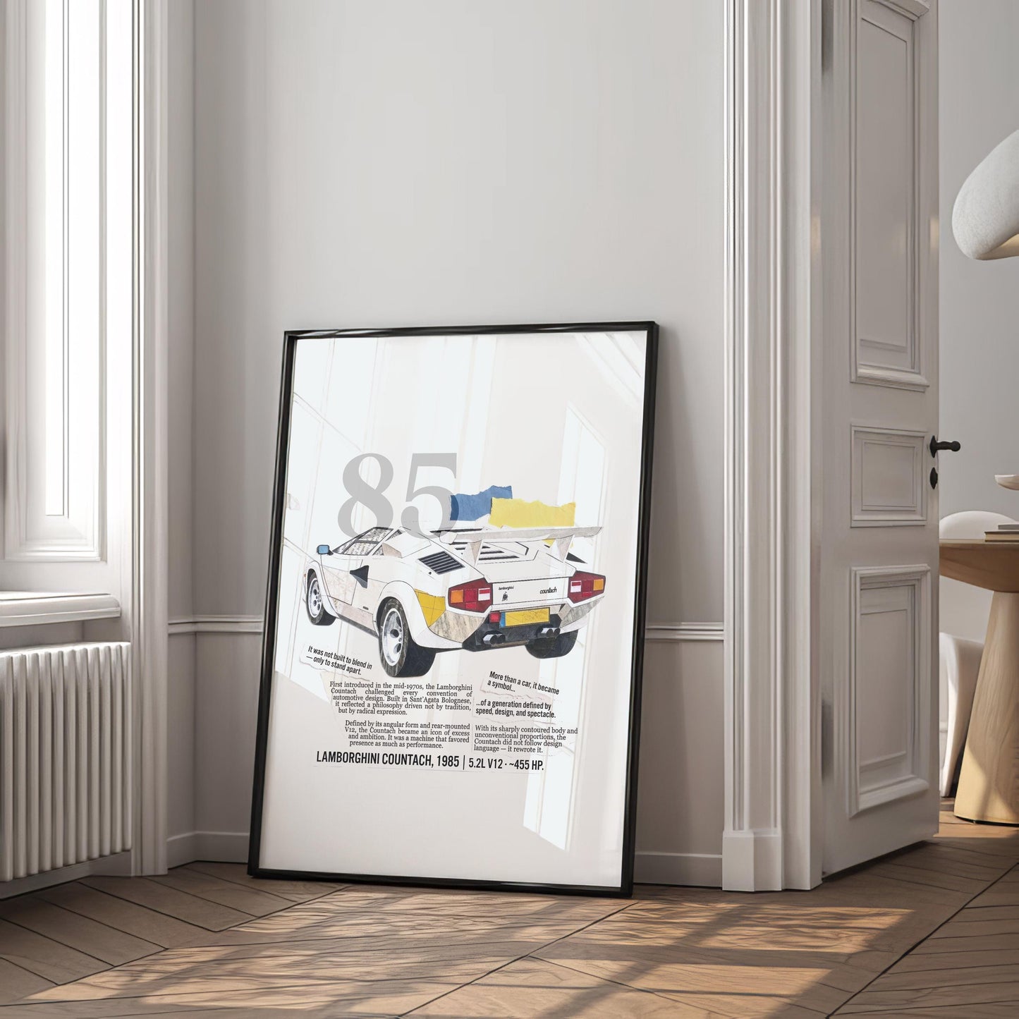 1985 Lamborghini Countach Collage