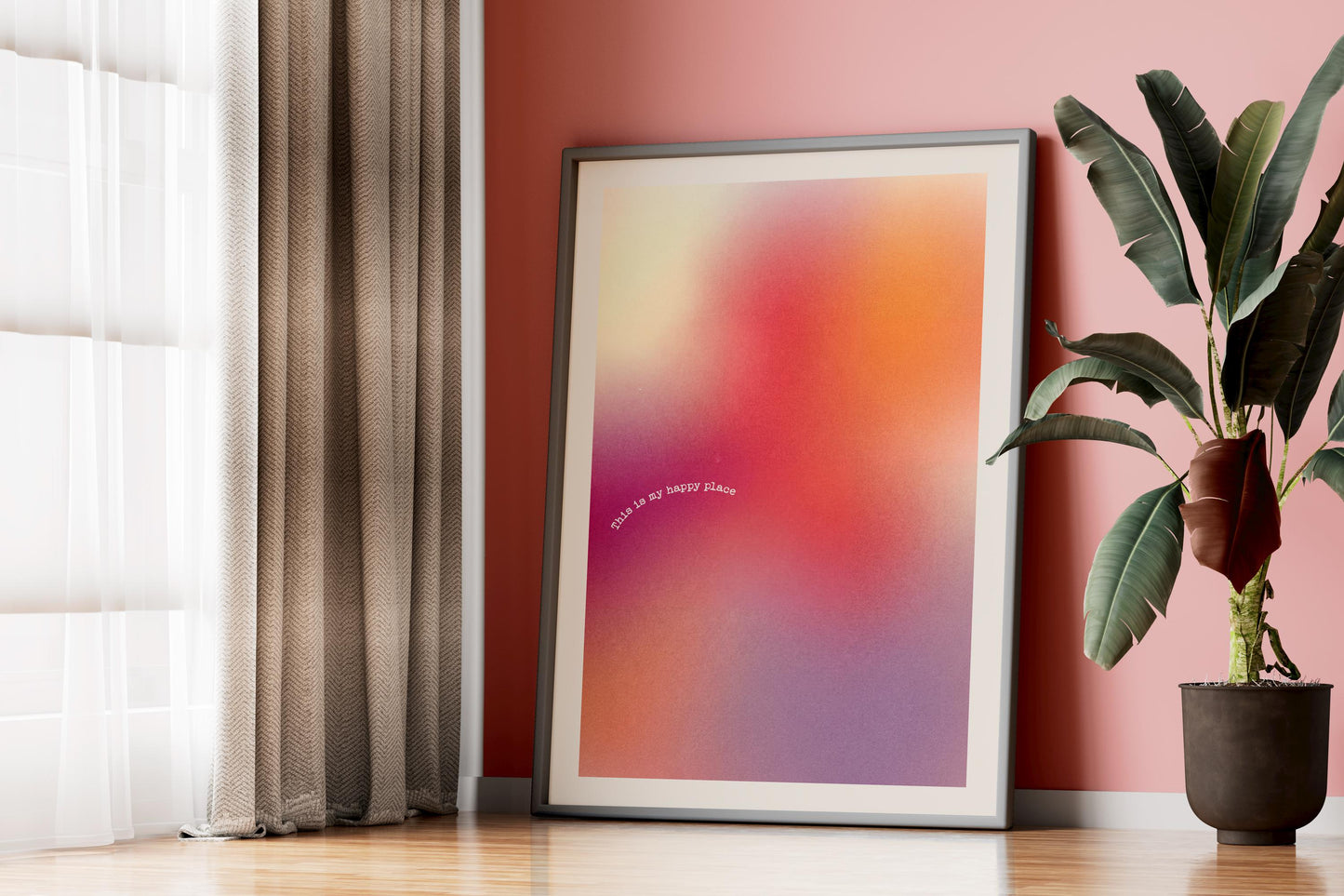 Gradient Aura Print No.1 | Mental Health Wall Decor, Dopamine decor, Abstract Poster, Home Office, Motivational Posters, Inspirational Quote