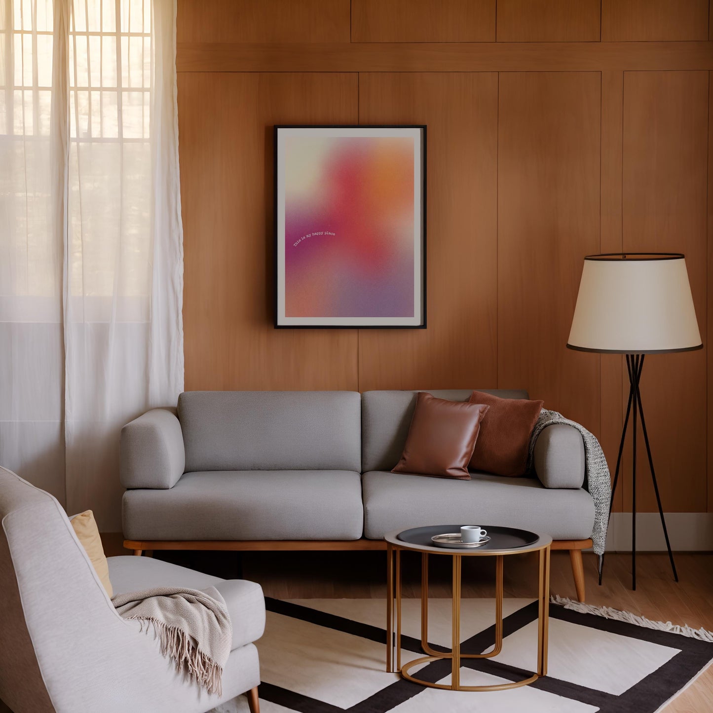 Gradient Aura Print No.1 | Mental Health Wall Decor, Dopamine decor, Abstract Poster, Home Office, Motivational Posters, Inspirational Quote