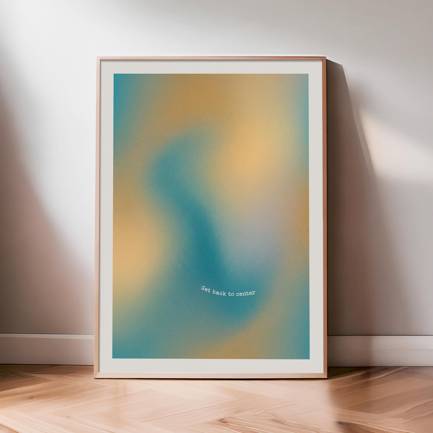 Gradient Aura Print No.3 | Mental Health Wall Decor, Dopamine decor, Abstract Poster, Home Office, Motivational Posters, Inspirational Quote