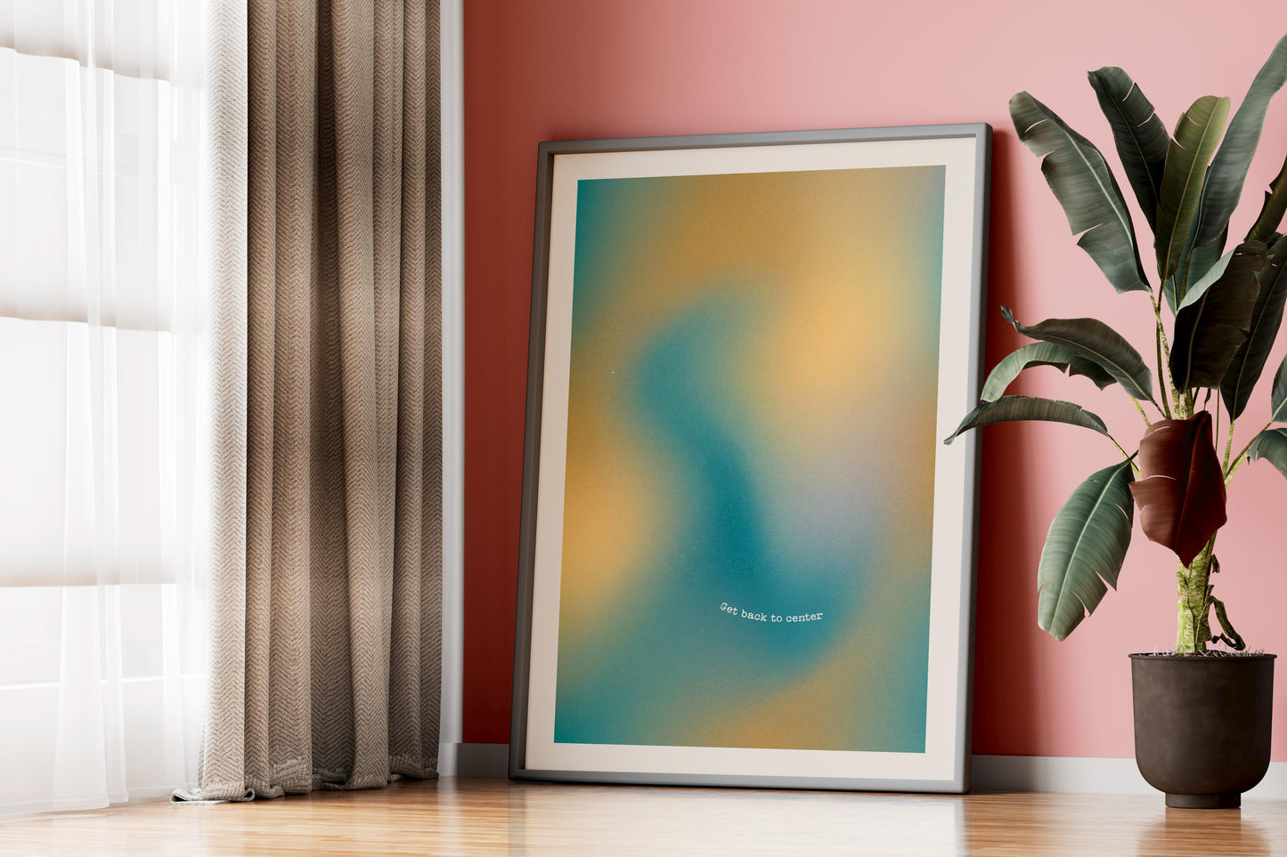 Gradient Aura Print No.3 | Mental Health Wall Decor, Dopamine decor, Abstract Poster, Home Office, Motivational Posters, Inspirational Quote