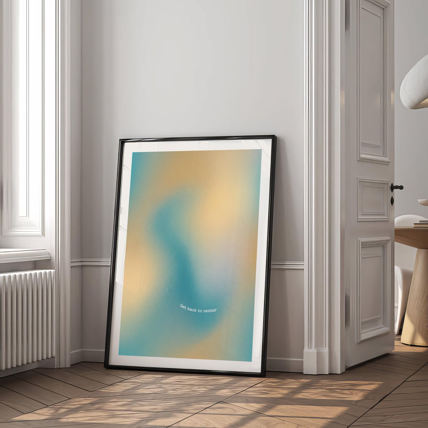 Gradient Aura Print No.3 | Mental Health Wall Decor, Dopamine decor, Abstract Poster, Home Office, Motivational Posters, Inspirational Quote