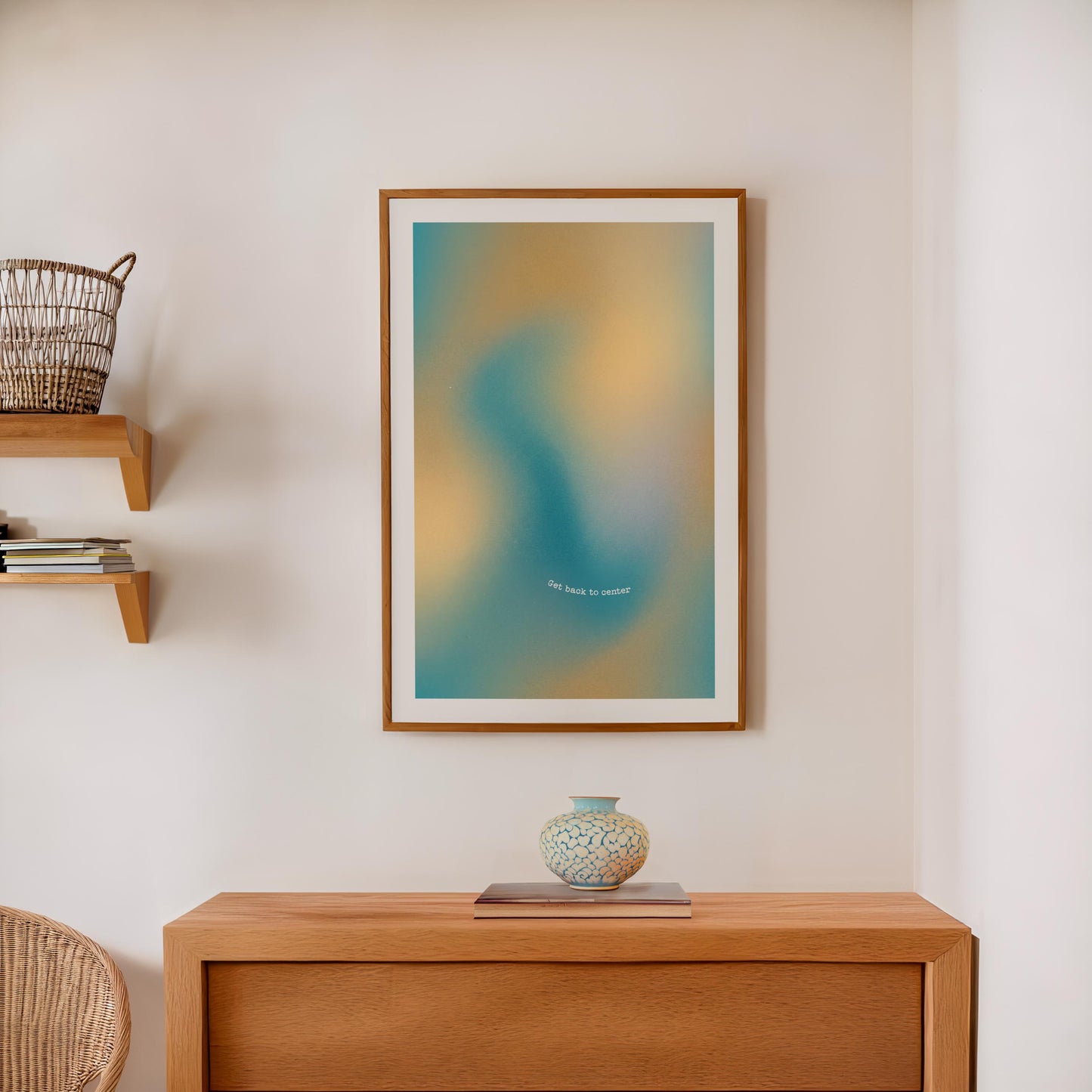 Gradient Aura Print No.3 | Mental Health Wall Decor, Dopamine decor, Abstract Poster, Home Office, Motivational Posters, Inspirational Quote
