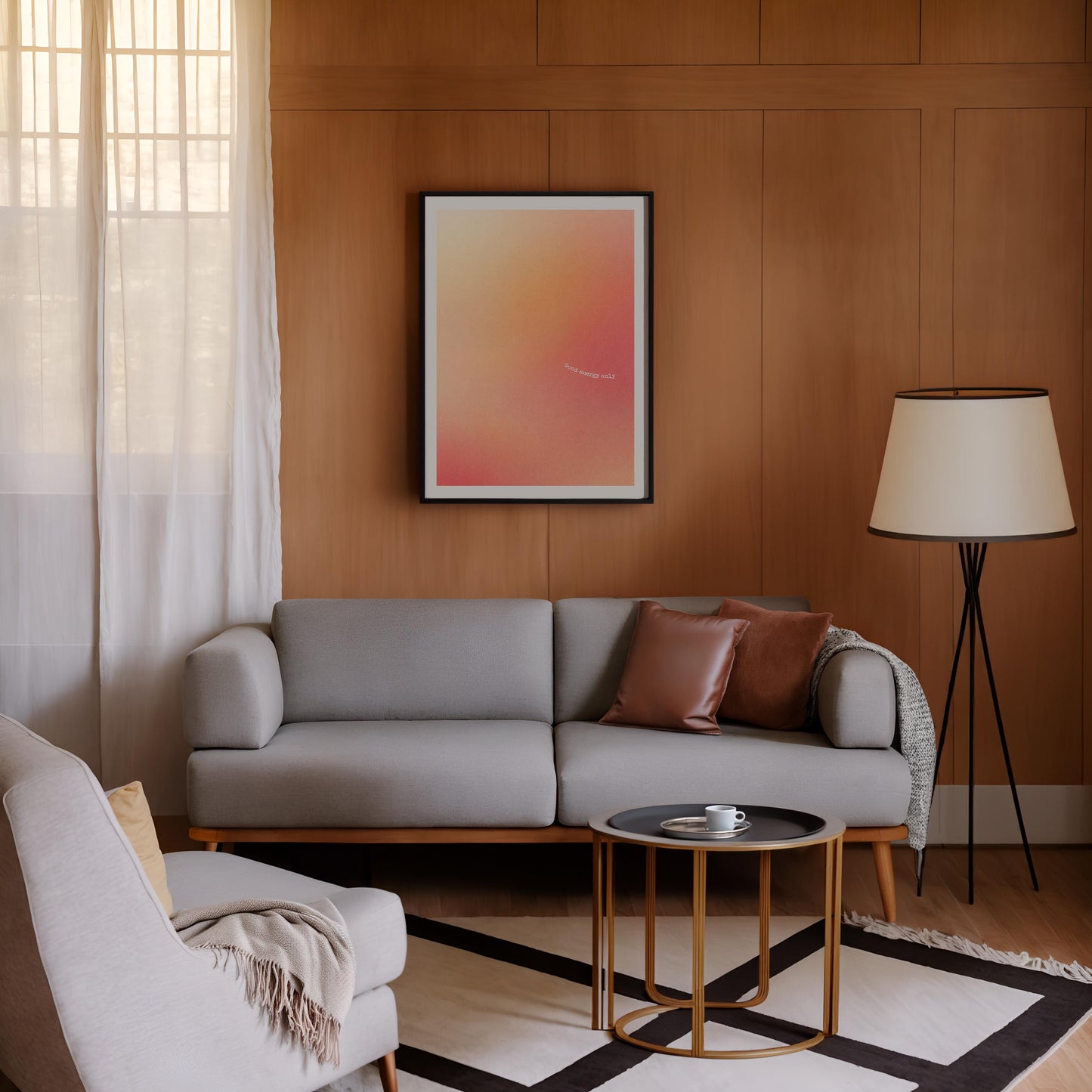 Gradient Aura Print No.4 | Mental Health Wall Decor, Dopamine decor, Abstract Poster, Home Office, Motivational Posters, Inspirational Quote