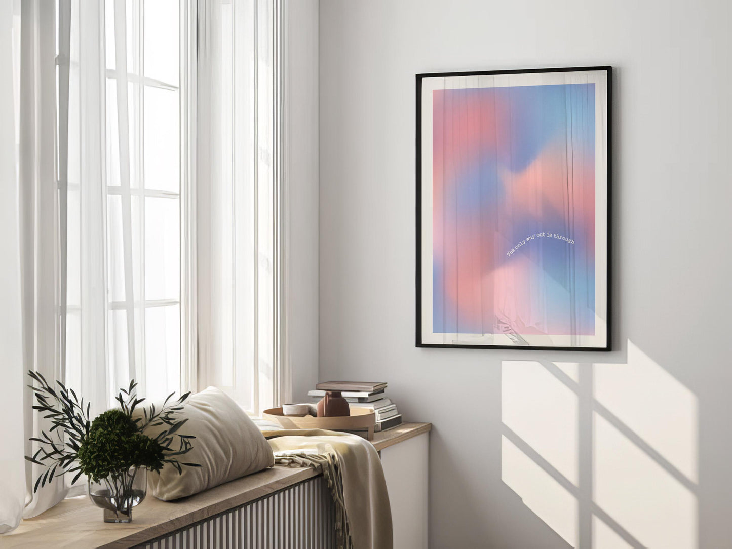 Gradient Aura Print No.5