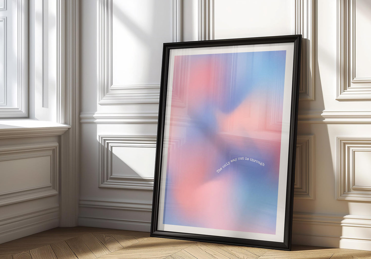 Gradient Aura Print No.5