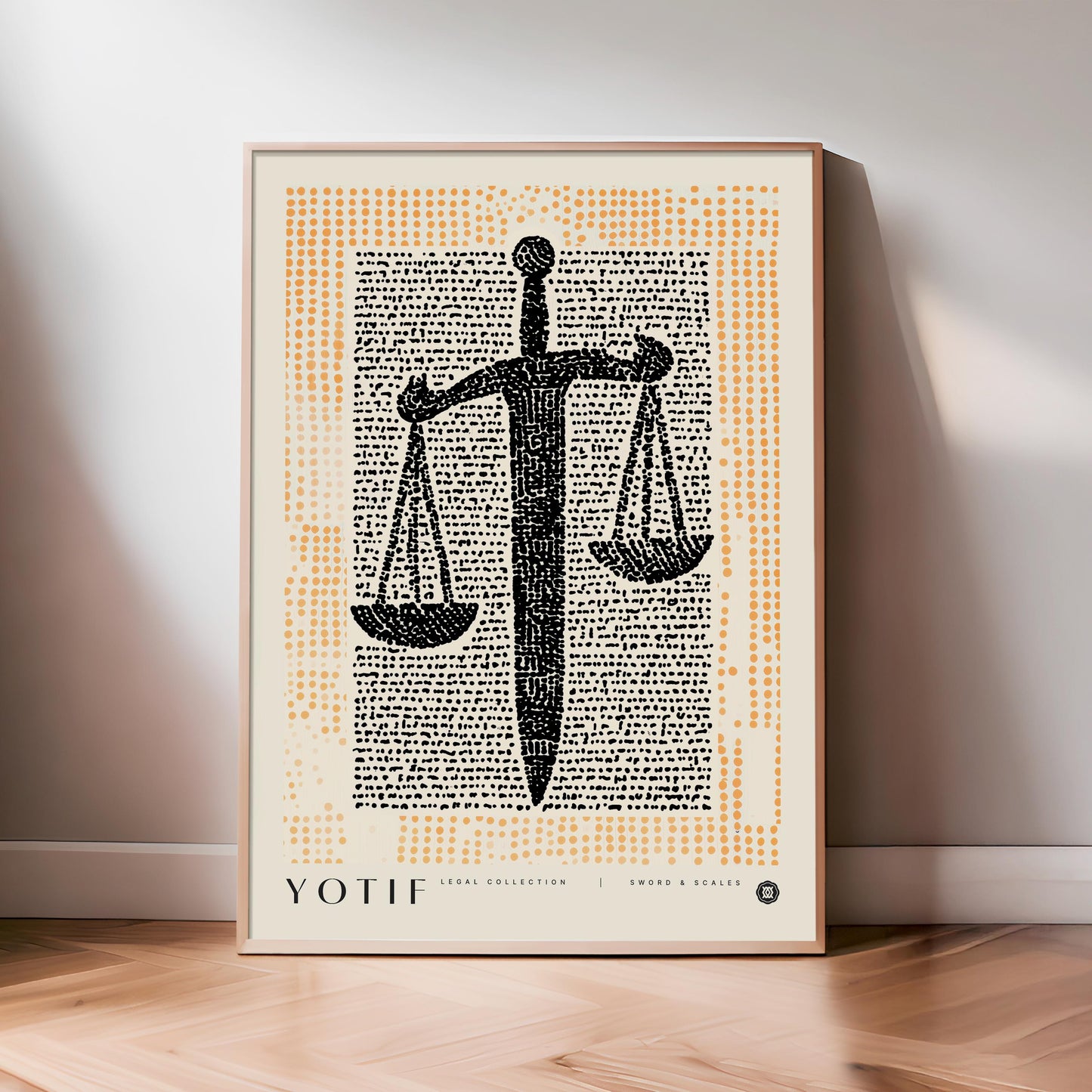 Sword & Scales Print, Law Poster, Lawyer Office Decor, Justice Wall Art, Law Student Gift, Lawyer Gift, Attorney Office Decor