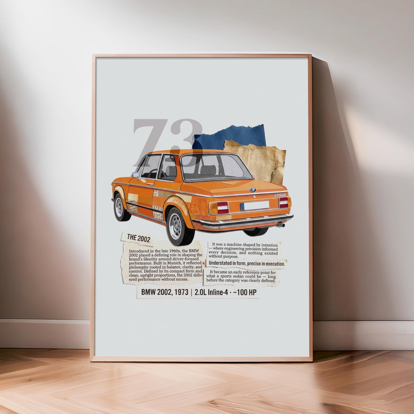 1973 BMW 2002 Collage