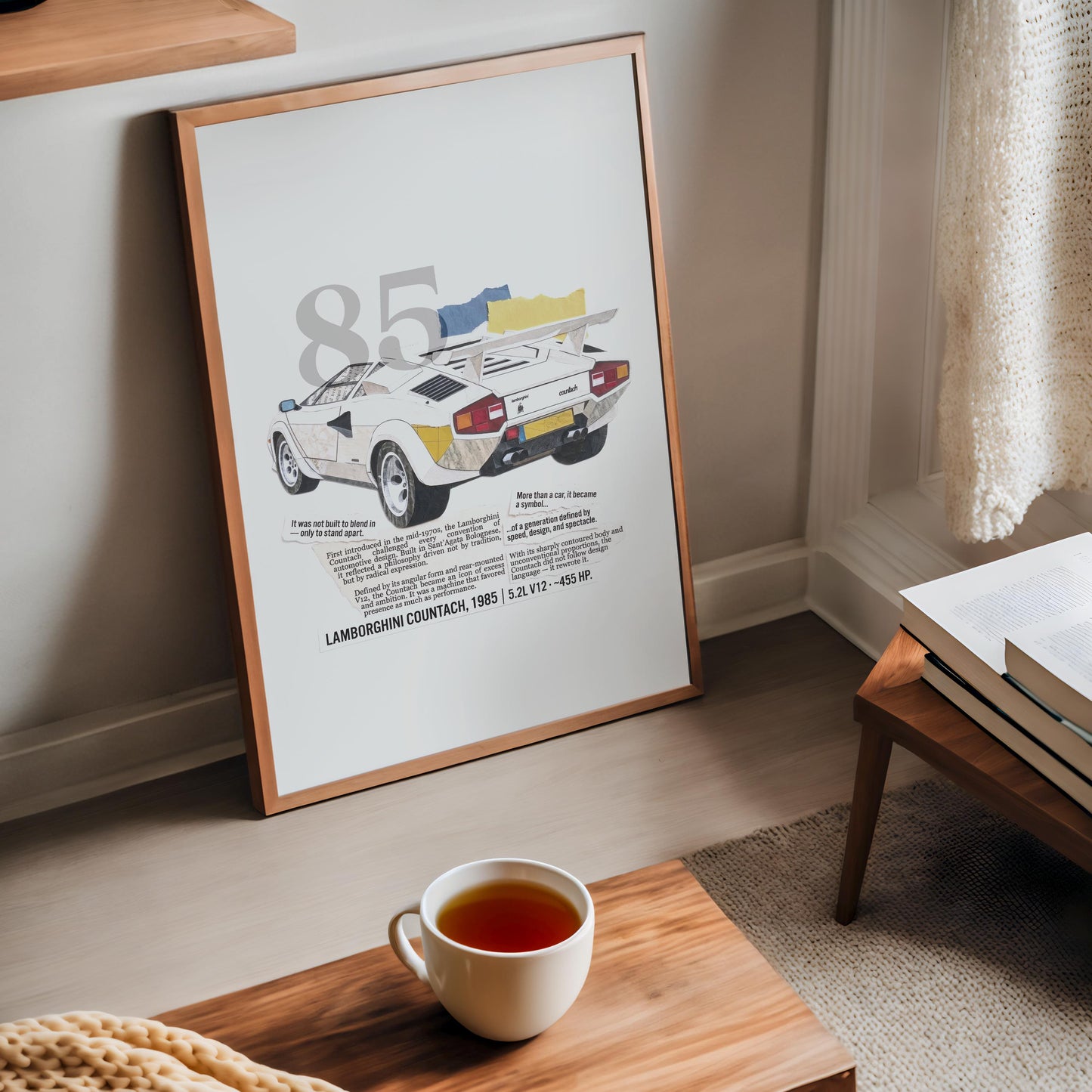 1985 Lamborghini Countach Collage