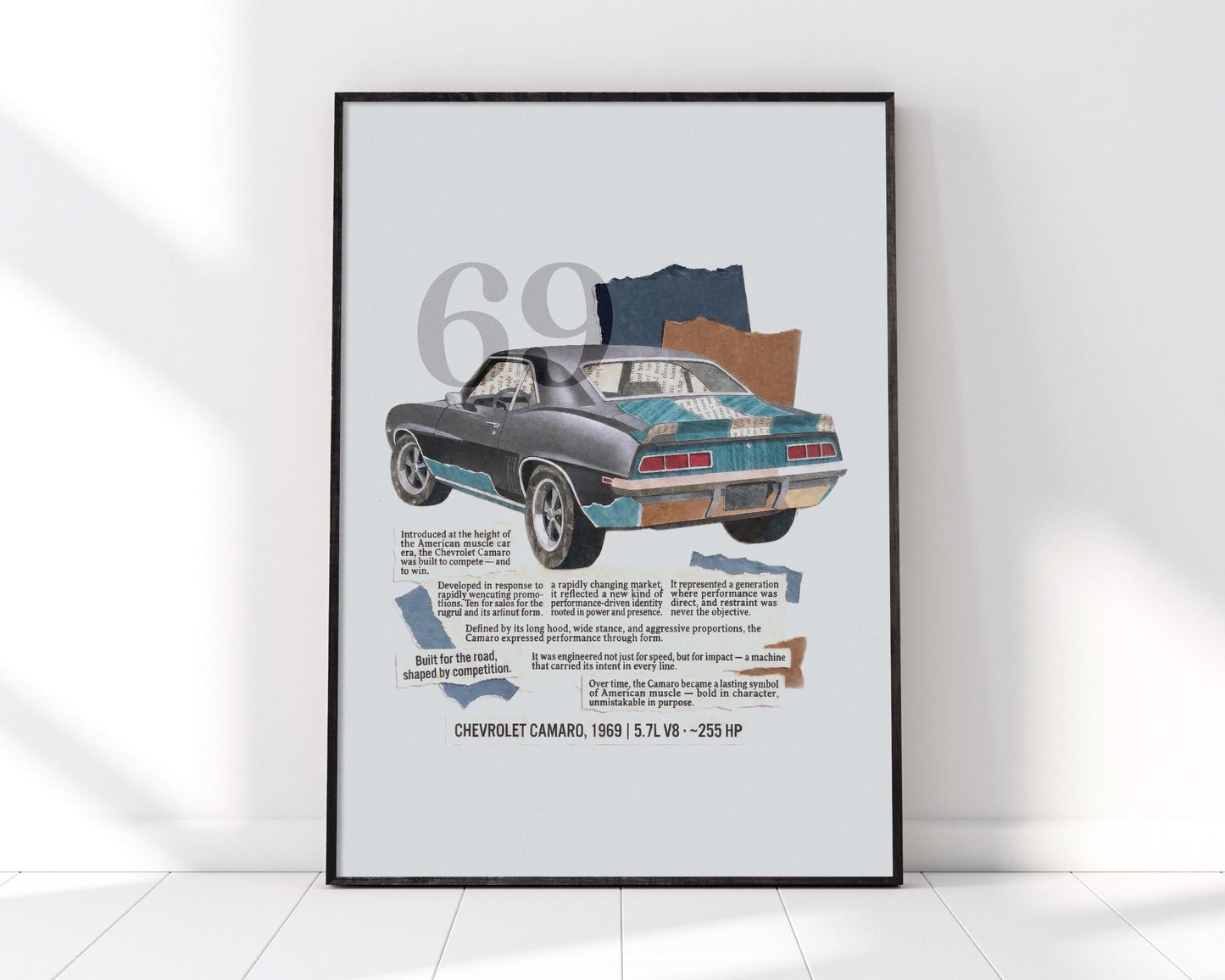 1969 Chevrolet Camaro Collage