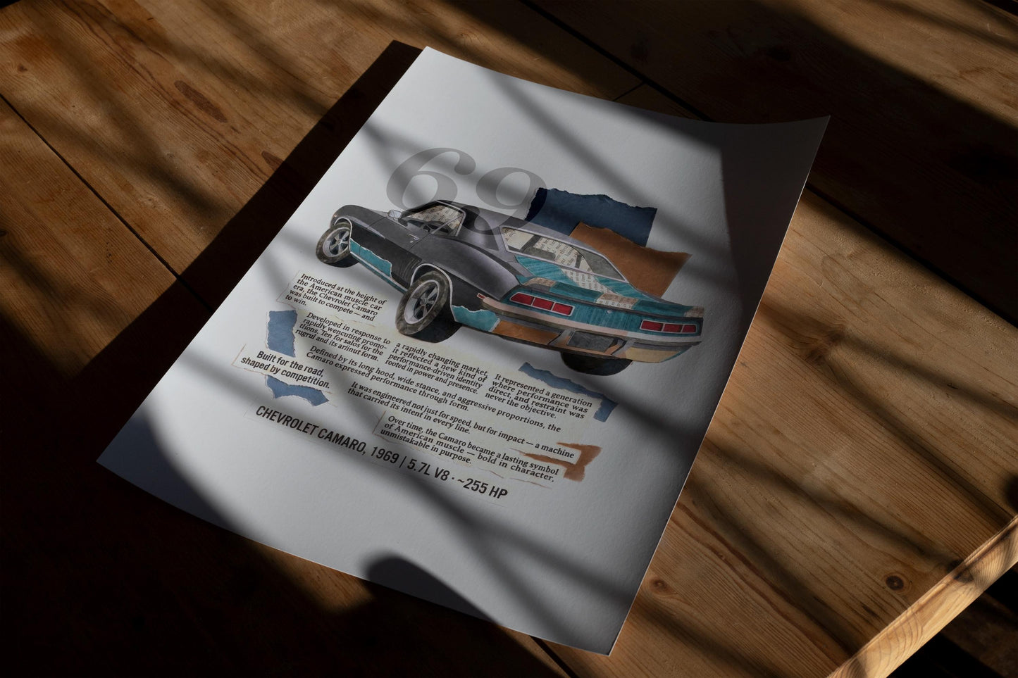 1969 Chevrolet Camaro Collage