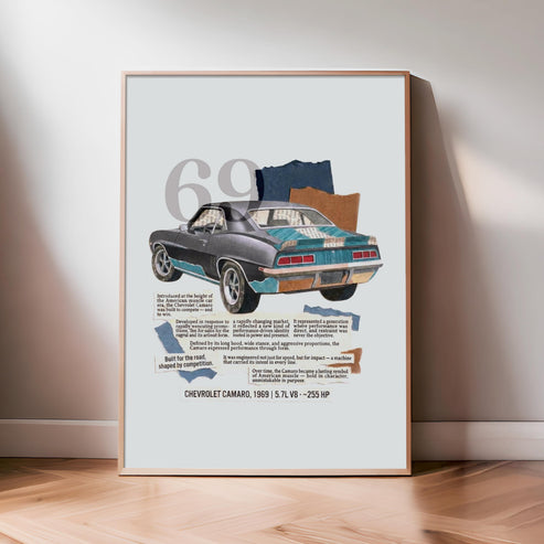 1969 Chevrolet Camaro Collage