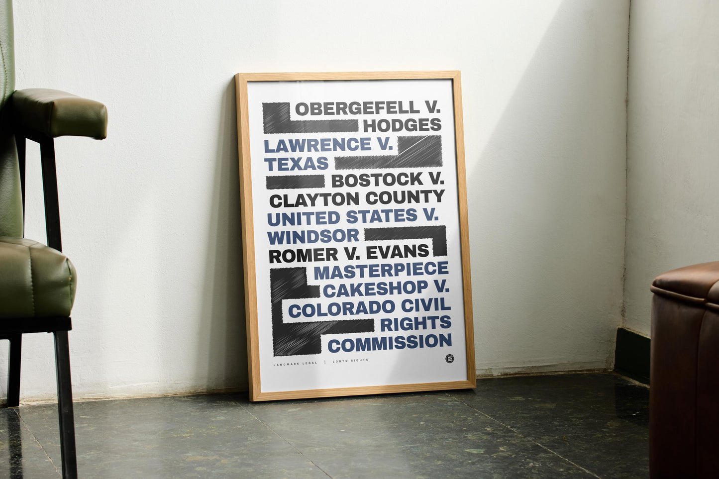 LGBTQ Rights Print | Law Poster, Justice Wall Art, Lawyer Office Decor, Law Student Gift, Lawyer Gift, Attorney Office Decor, Case Law