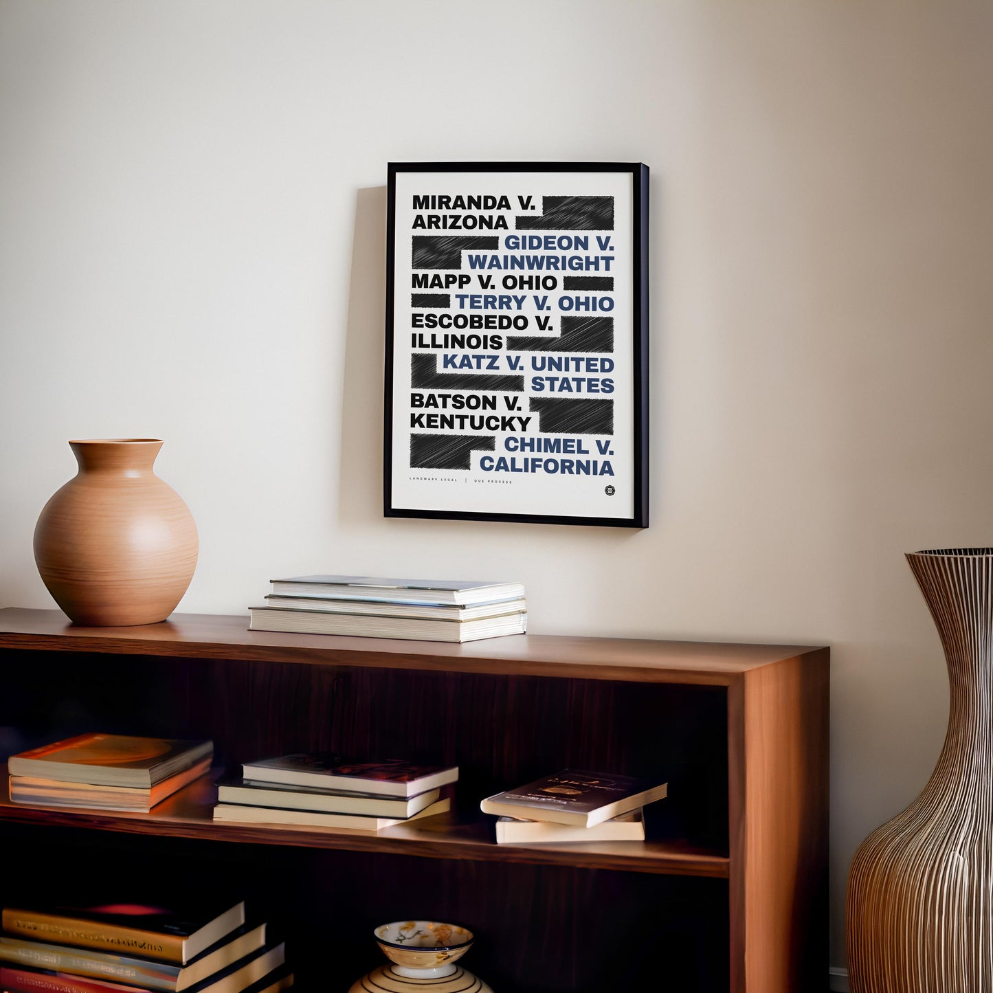 Due Process Print | Law Poster, Justice Wall Art, Lawyer Office Decor, Law Student Gift, Lawyer Gift, Attorney Office Decor, Case Law
