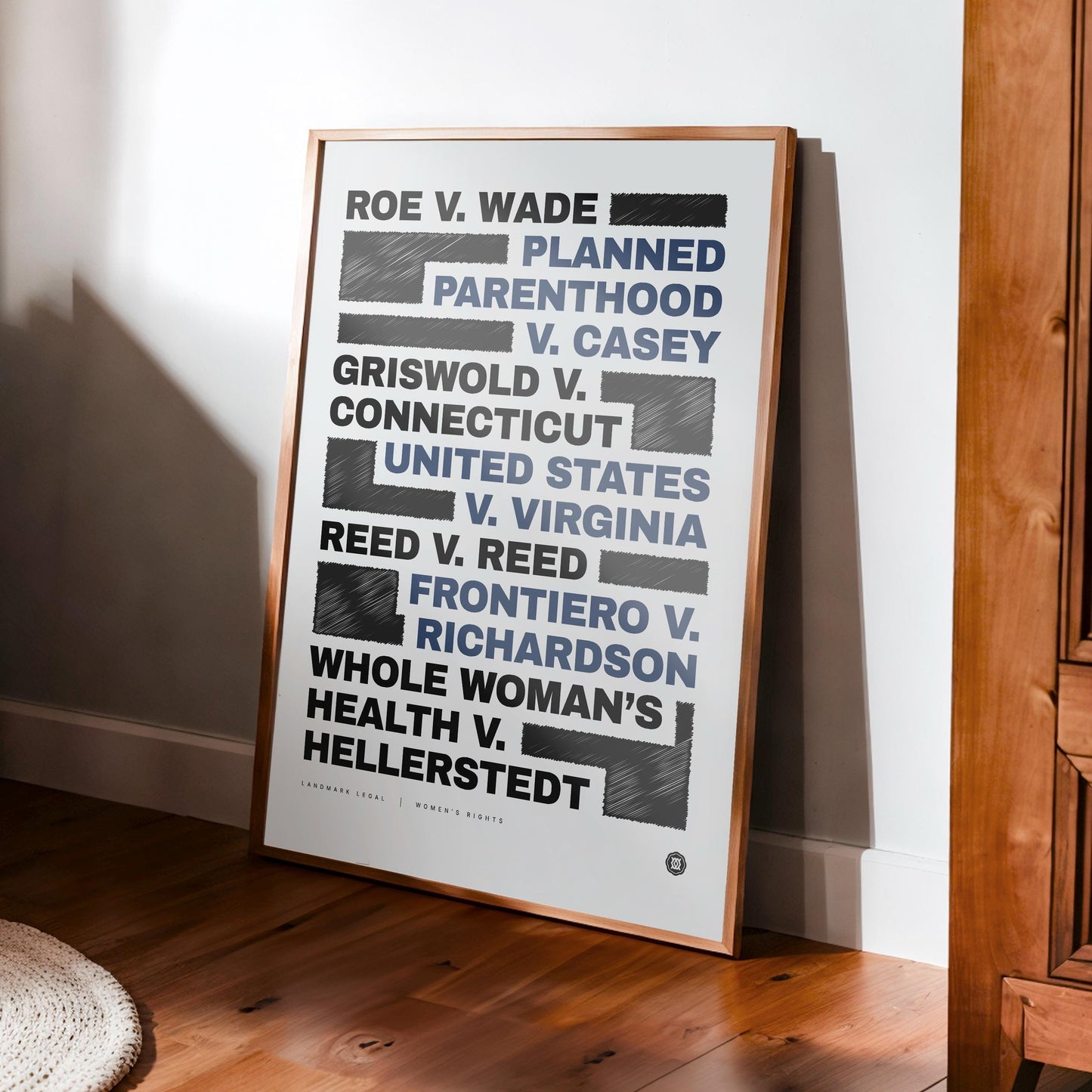 Women’s Rights Print | Law Poster, Justice Wall Art, Lawyer Office Decor, Law Student Gift, Lawyer Gift, Attorney Office Decor, Case Law
