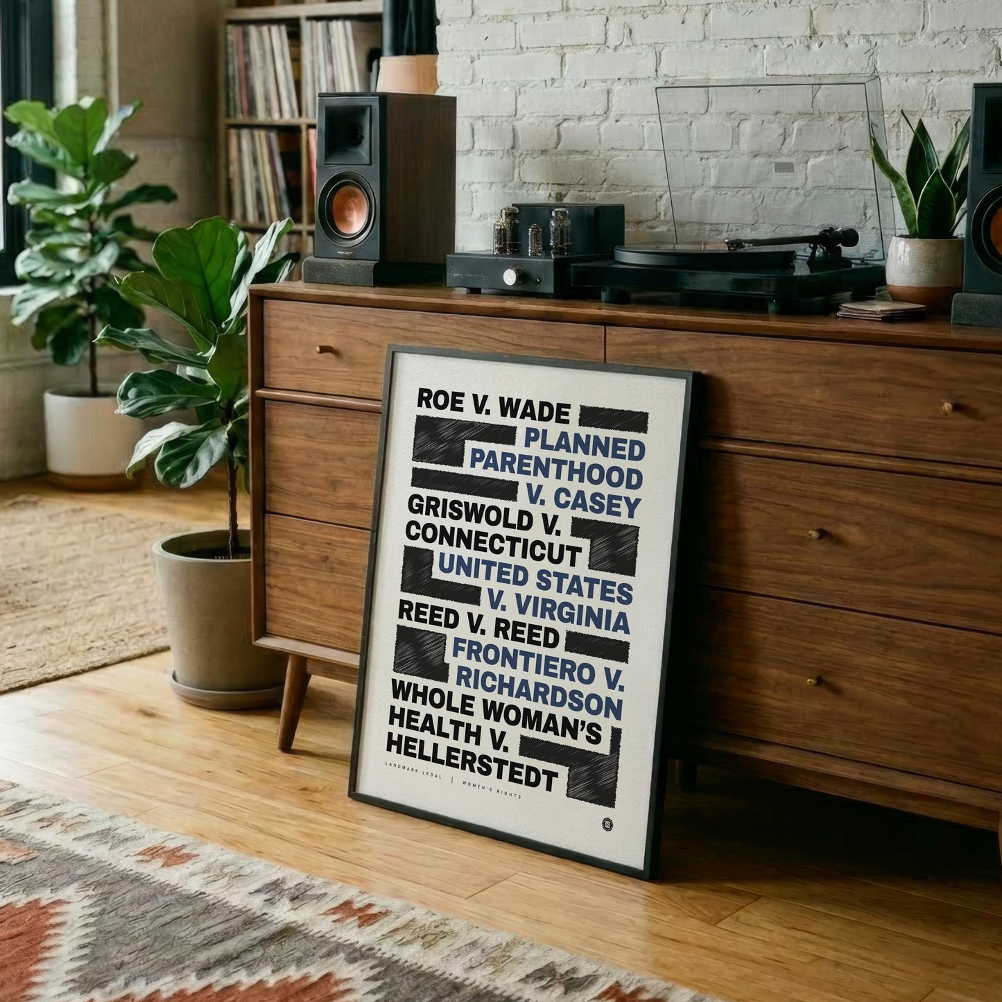 Women’s Rights Print | Law Poster, Justice Wall Art, Lawyer Office Decor, Law Student Gift, Lawyer Gift, Attorney Office Decor, Case Law