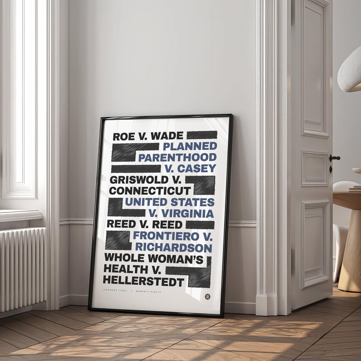 Women’s Rights Print | Law Poster, Justice Wall Art, Lawyer Office Decor, Law Student Gift, Lawyer Gift, Attorney Office Decor, Case Law