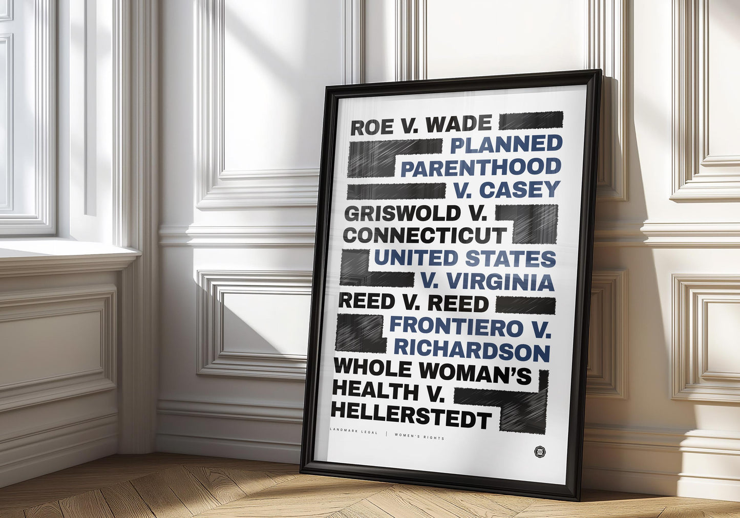 Women’s Rights Print | Law Poster, Justice Wall Art, Lawyer Office Decor, Law Student Gift, Lawyer Gift, Attorney Office Decor, Case Law