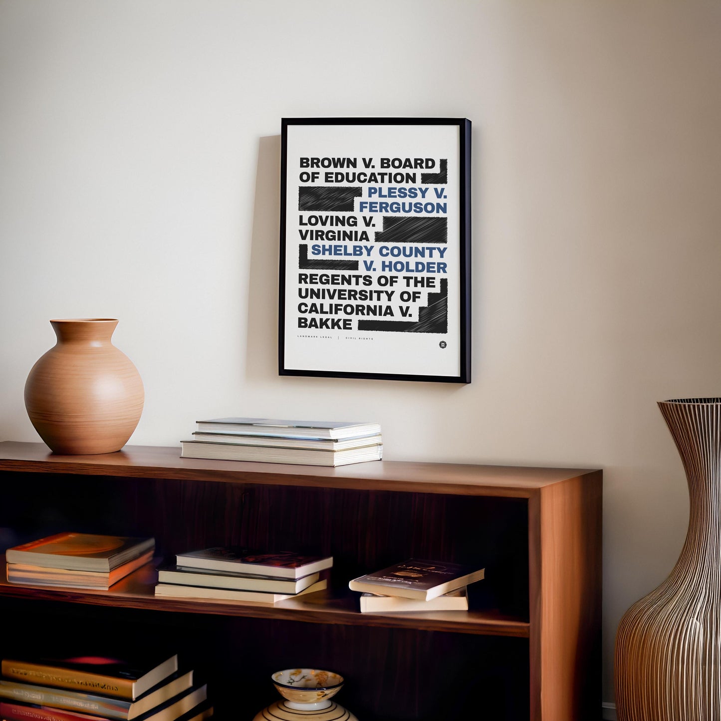 Civil Rights Print | Law Poster, Justice Wall Art, Lawyer Office Decor, Law Student Gift, Lawyer Gift, Attorney Office Decor, Case Law