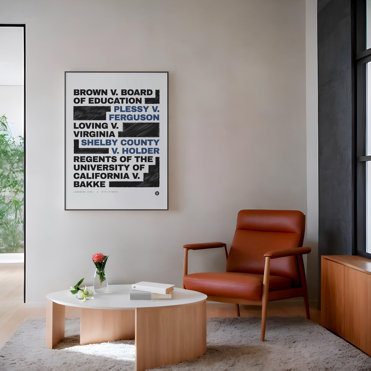 Civil Rights Print | Law Poster, Justice Wall Art, Lawyer Office Decor, Law Student Gift, Lawyer Gift, Attorney Office Decor, Case Law